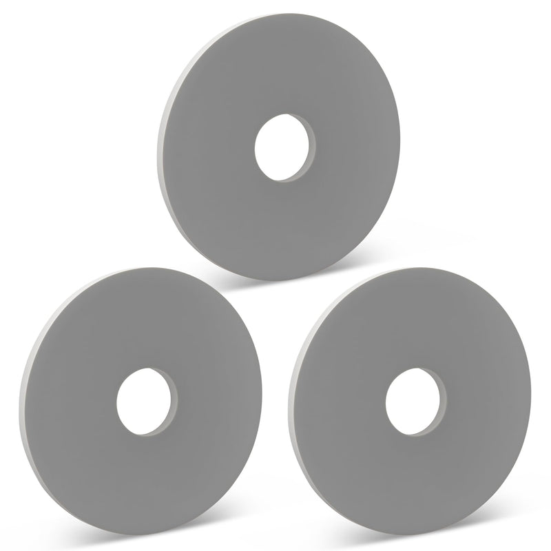 Replacement 9BU088E Silicone Rubber Gasket Compatible with Toto and Gerber Dual Flush Toilets and Costco Watermark One-Piece Toilets Flush Valve Gasket for Aquia Toilets, 3 Pack