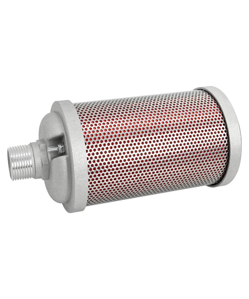 M07 Air Compressor Muffler 3/4" NPT Male | Fits for Compressor Dryer Compressed Air Equipment and Systems, Single Chamber 145 PSI M07 3/4" NPT Male