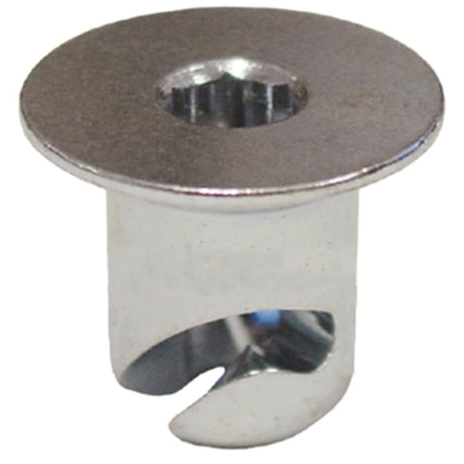 7/16" Aluminum Dzus Button Flush Allen Head Quarter Turn Fasteners .500 (10 Pack)