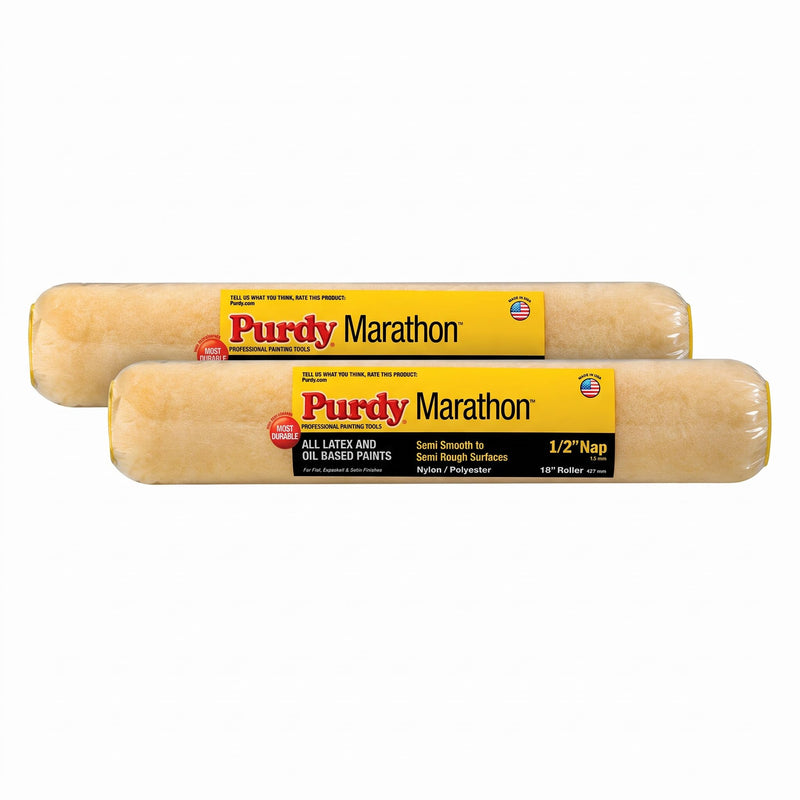 Marathon Nylon/Polyester Covers 1/2" Nap Cover (Pack of 2) 18 X 1/2 inch (Pack of 2)