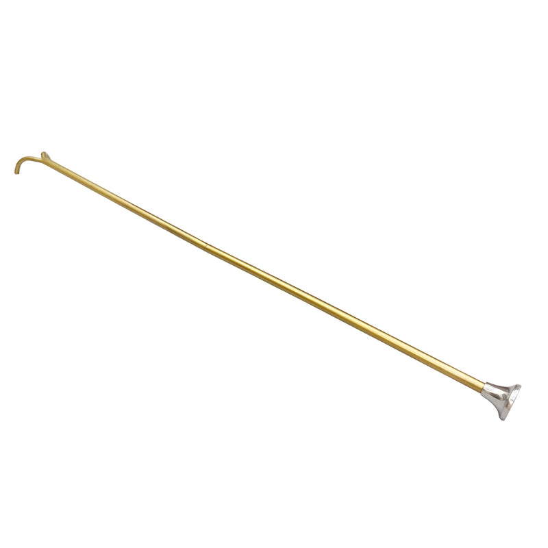 Antique Gold Blow Poke Fireplace Tool 32 Inch, Fire Blowing Stick Split Type Compact Fire Starter, Handmade Fire Blow Stick, Fire Poker Blower Stick, Fire Blower, Stoke Your Fire Easily in Fireplace