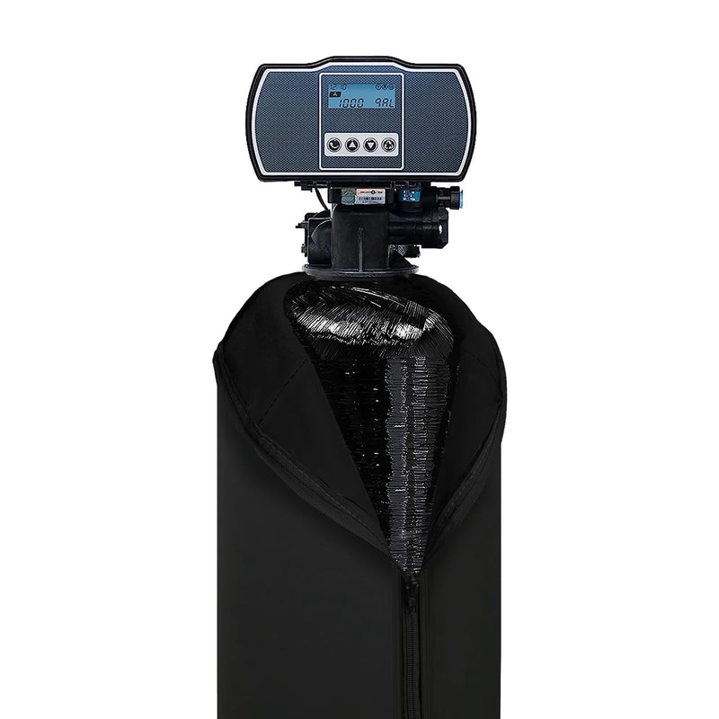 Bitubi Water Softener Neoprene Sweat Jacket, Outdoor Water Softener and Filter Tank Cover to Prevent Sweating, Water Softener Insulated Cover (9x48, Black) 9x48(Tank Jacket) Neoprene Sweat Jacket (Black)