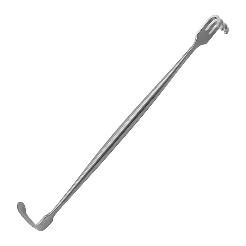 Senn Miller Surgical Retractor, 6.375 inch, Double-Ended, for Dermatology and Podiatry STAINLESS STEEL SHARPE AND BLUNT (B/B BLUNT/BLUNT) B/B BLUNT/BLUNT
