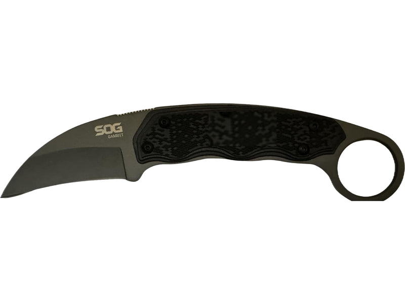 SOG GAMBIT / 2.58" SHEEPSFOOT BLADE/BLISTER PACK