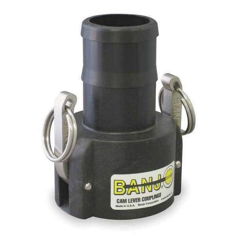 2 of 2" Banjo Poly Cam Lever Female Coupler - Hose Shank 200C