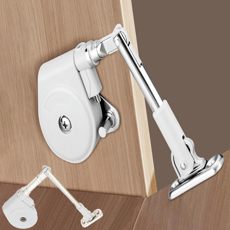 Front Desk Soft Open Hinges Pull Down, 105 ° Pull Down Support Hinge, Slowly Lay Flat and Unfold downwards, Meiyoule Soft Close Hinge Used for Cabinet Door Downward Opening (2-piece Set)