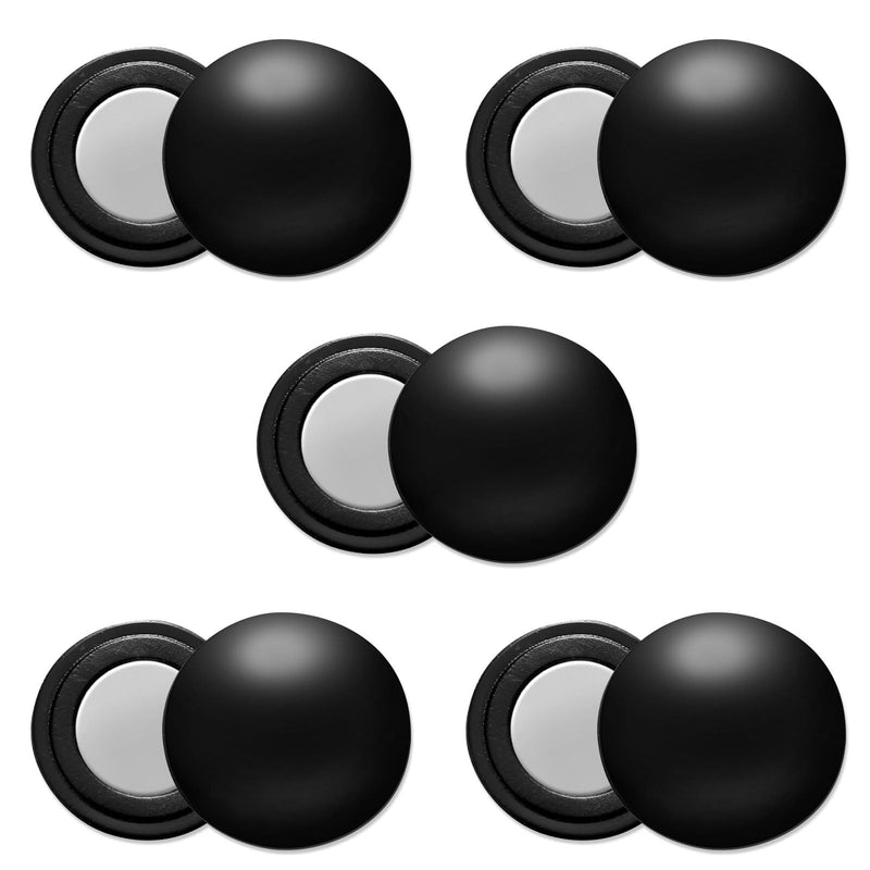 5 Pairs Magnetic Race Bib Holders, Premium Running Bib Magnets Marathon Race Number Bib Magnets Race Holder Racing Bib Fixing Clips Running Bib Clips for Runners Black