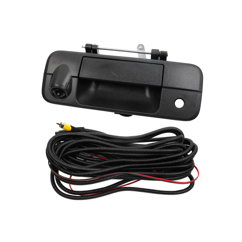 Dasbecan Back up Rear View Camera Tailgate Handle Compatible with 2008 2007 2009 2010 2011 2012 2013 Toyota Tundra Replace# 69090-0C051 720P Waterproof Reverse Backup Parking Assist Camera Assembly