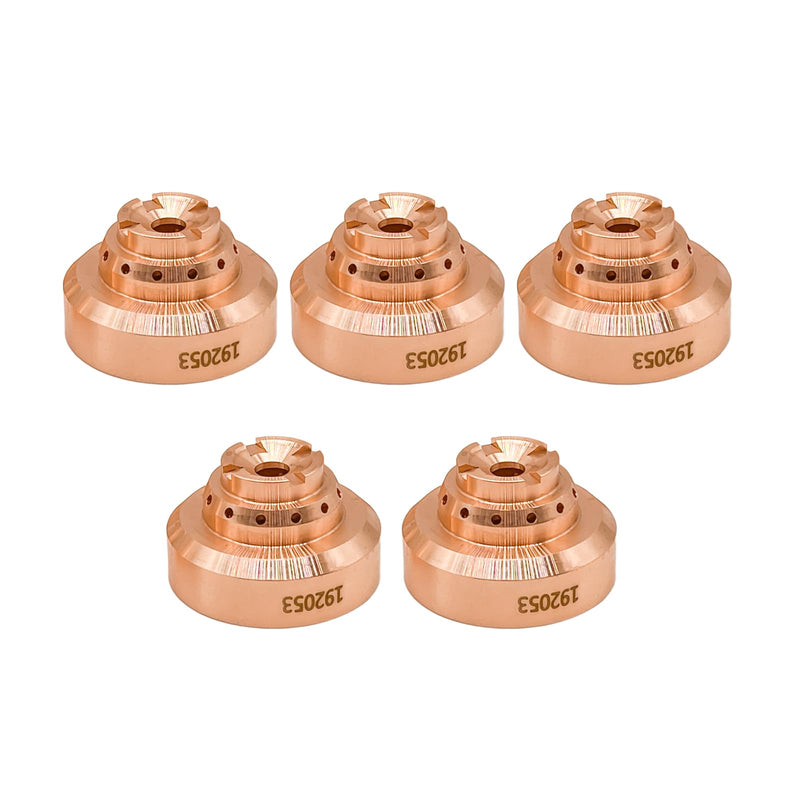 5Pcs 192053 Shield Cap 50A 55A Deflector for Miller ICE-55C ICE-55CM Plasma Consumables