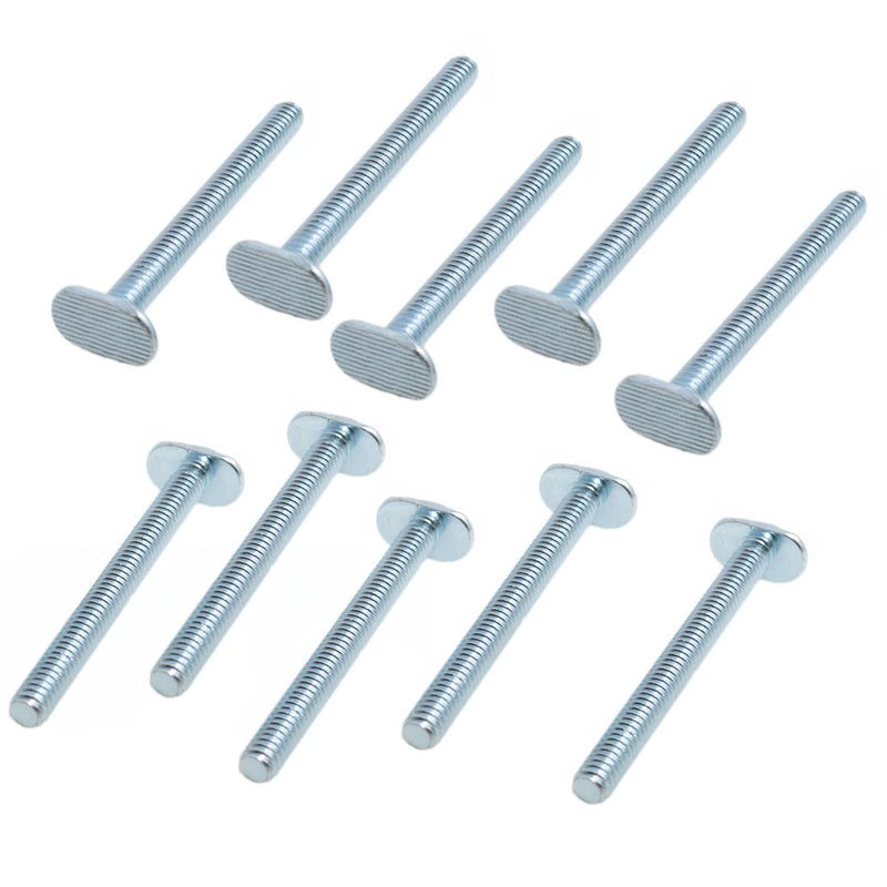 T Slot Bolts 1/4 "-20T Track Bolts T Bolt T-Slot Hardware T-Track Fittings for Woodworking fixtures and fixtures 10PCS