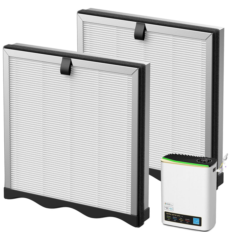 2 Pack JF239 Replacement Filter for JF239 & JF268 Air Puri-fier for Home