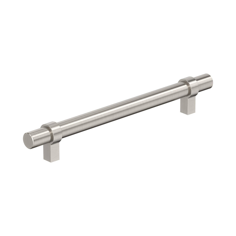 Amerock 10 Pack 6-5/16" Central Satin Nickel Drawer Pull