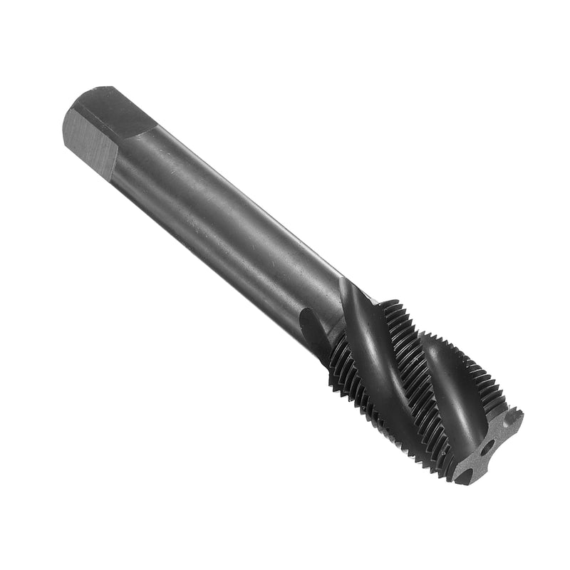 uxcell Spiral Flute Thread Taps M22 x 1.5 H2 Metric Machine Threading Tap Bit, Nitrided Coated Screw Tapping Repair Tool, M2 High-Speed Steel (HSS)