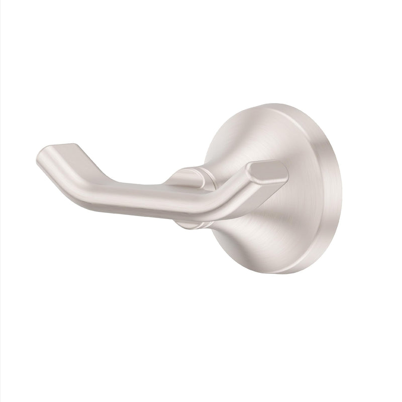 Pfister Vedra Towel Hook, Bathroom Towel & Robe Hook, Wall-Mounted, Screw-in, Spot Defense Brushed Nickel Finish, BRHVED0GS