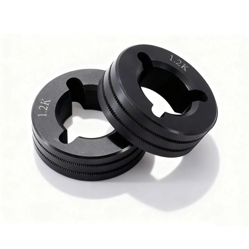 132957 Drive Roll Compatible for Miller Millermatic 200/210/212/250/251/252/DVI/Pulser/Vintage Mig Welder (VK-Groove .045" 2-PK) VK-Groove .045" 2-PK
