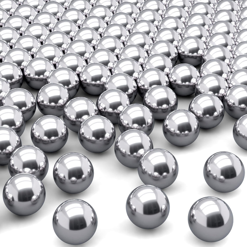 PAGOW 200 Pcs Paint Mixing Balls Nail Polish 316 Stainless Steel Bearing Balls, 3.5mm/apr. 0.14” [200pcs] 3.5mm