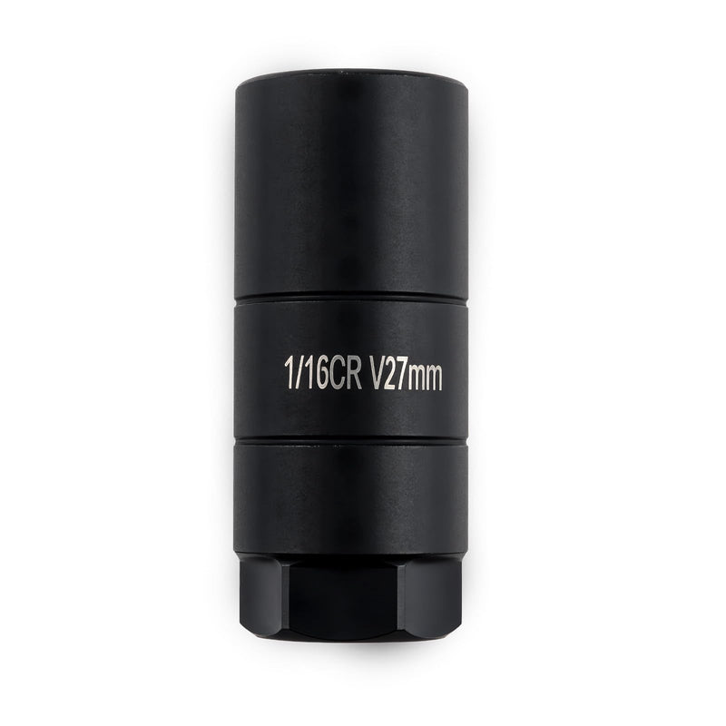 Oil Pressure Sensor Socket,Hexagonal Drive-27mm Socket for Removing Oil Sending Unit,Heavy Duty Chrome Molybdenum Steel 1 1/16 Sockets Fits 3/8"Drive,1 1/8"Hex Wrench (Black) Black