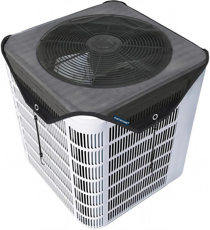 Air Conditioner Covers for Outside units - 36 x 36 Central Air Conditioner Ac Covers for Outside Top Universal Defender Mesh Design (36'' x 36'') Black 36'' x 36''