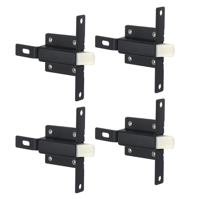 4pcs RV Baggage Door Latch Compartment Trigger Latch Recess Mount fit for Fleetwood, Monaco and Winnebago Style RV Motorhome 3 Inch Between Holes