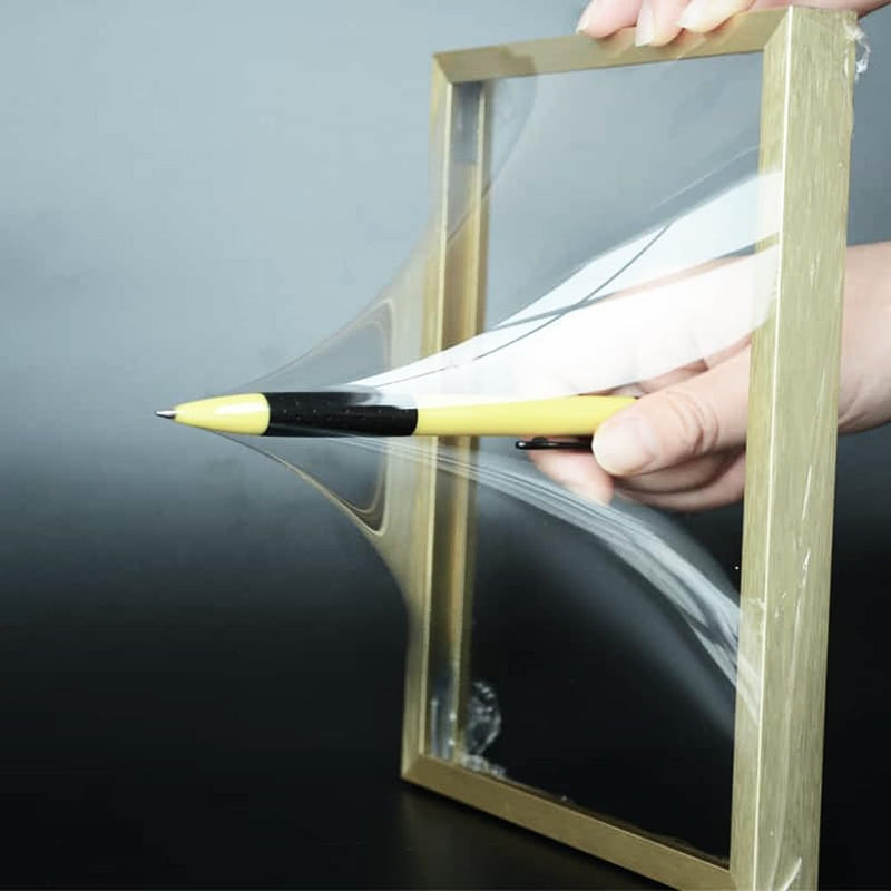 Microfluidic Chip Packaging Film, PDMS Film, Microvalve Silicone Membrane for Cell Culture, Breathable Silicone Membrane (100 * 100mm W*L, 400um Thickness) 100*100mm W*L