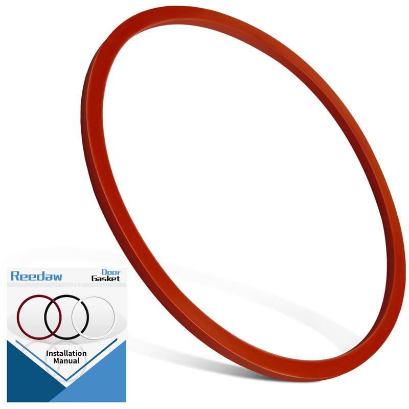 for Tuttnauer 2540 EZ10 Door Gasket Series 2540MK 2540E 2540EA 2540EK EZ10K | Door Seal Gasket Replacement Part #02610023, NOT for 2340 Series, Square Cross-Section