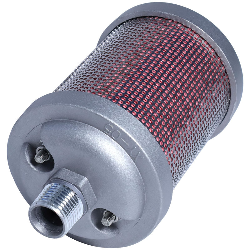 XY-05 DN15 Dryer Silencer，Air Compressor Silencer 1/2"，Drying Machine Diaphragm Pump Exhaust Noise Reduction XY05 Muffler Replacement Part