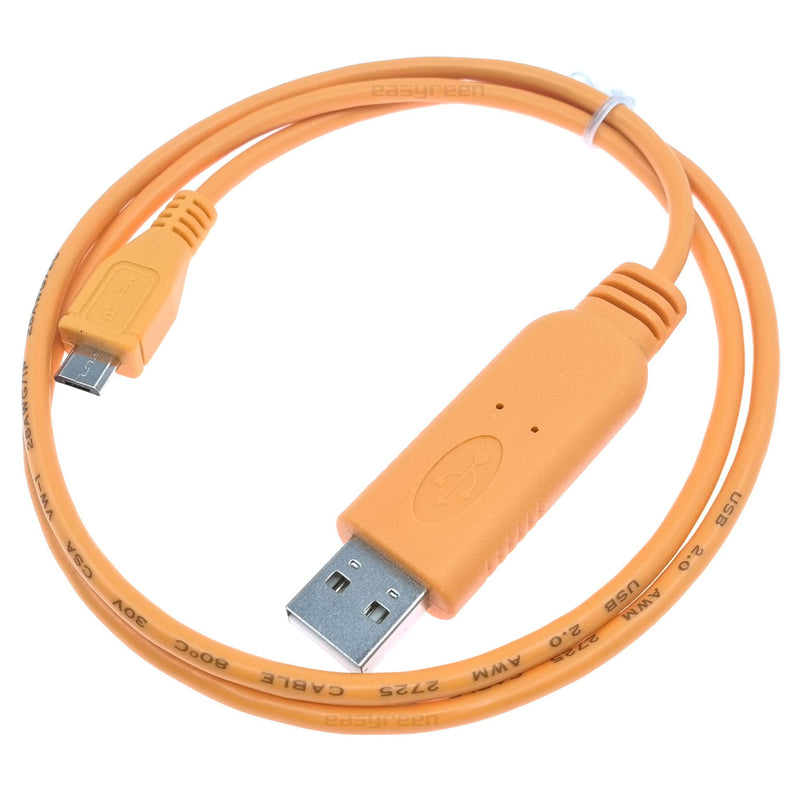 Micro USB Console Cable for HPE Aruba Wireless AP FTDI Console Cable JY728A AP-CBL-SERU 3.3V TTL USB Type A to Micro B 80CM 0.8 Meter USB Type A to Micro USB Orange