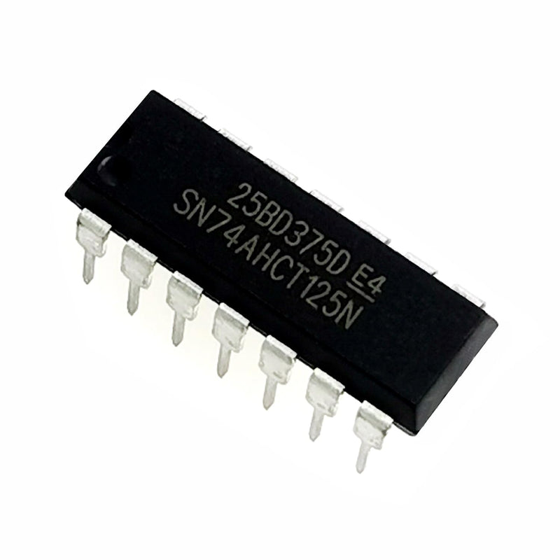 12 Pcs SN74AHCT125N 74AHCT125 DIP-14 Quad Bus Buffer Gates 3-State IC SN74AHCT125