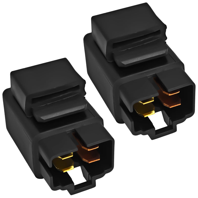 Relay 27002-1062 99994-1040 – (Pack of 2) ATV Starter Solenoid Relay for Kawasaki Brute Force 750 4x4i, Ninja 400-4-Pin High-Performance Replacement
