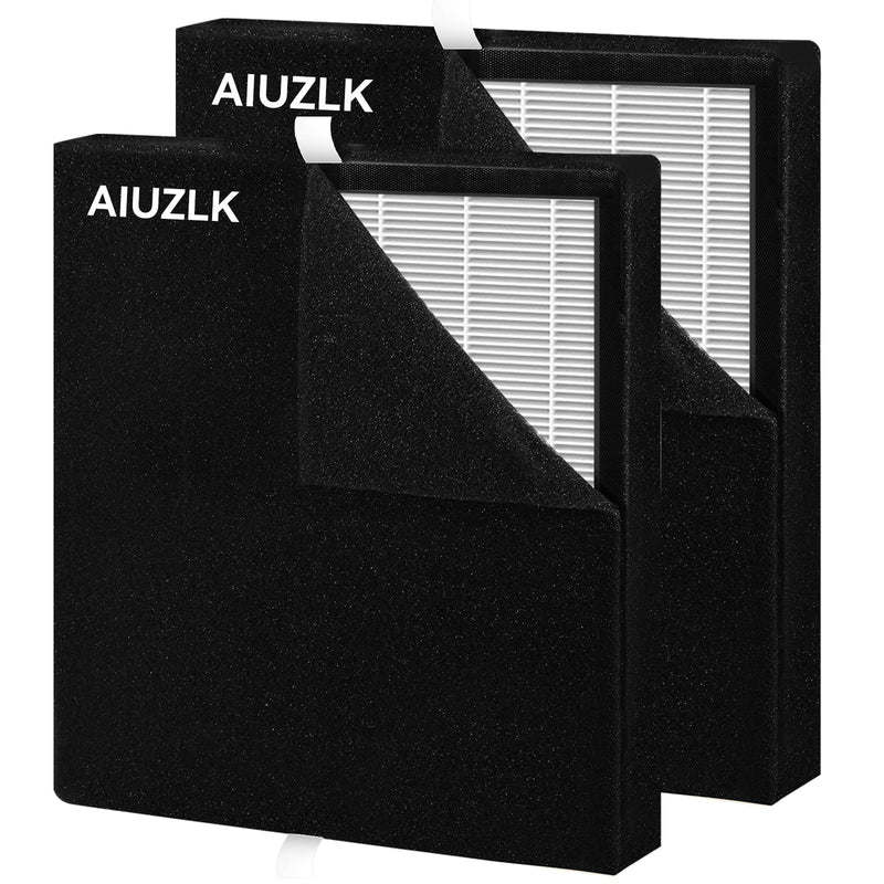 P260 P280 Washable Replacement Filter,Only Compatible with AIUZLK P260 and TPLMB/YARIKI P280 Air Purifier,0.1 Micron H13 HEPA and Activated Carbon Filter. (Washable filter) Washable filter