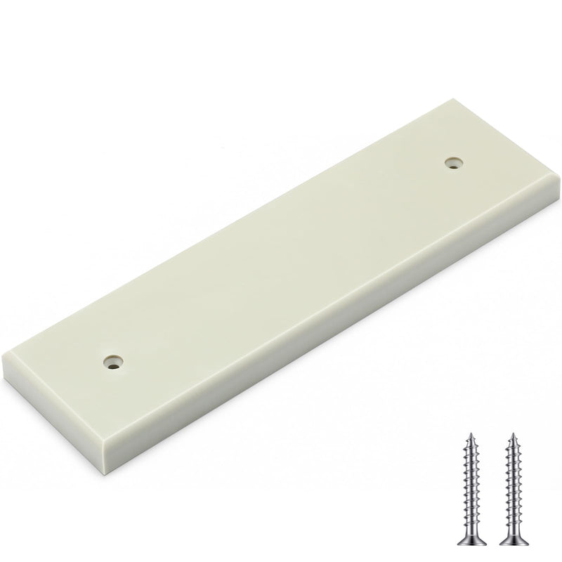 BBTO 1 Pcs UV Resistant Marine Grade Resistant Boat Transducer Mounting Plate Block Hardware Kit for Boat, 12" 3. 5" 0. 75"