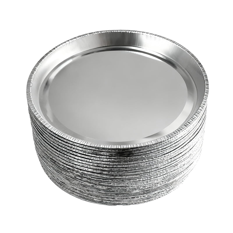 Aluminum Weighing Pans for Moisture Analyzers, 102mm High-Temp Resistant Sample Dishes (80 Pack)