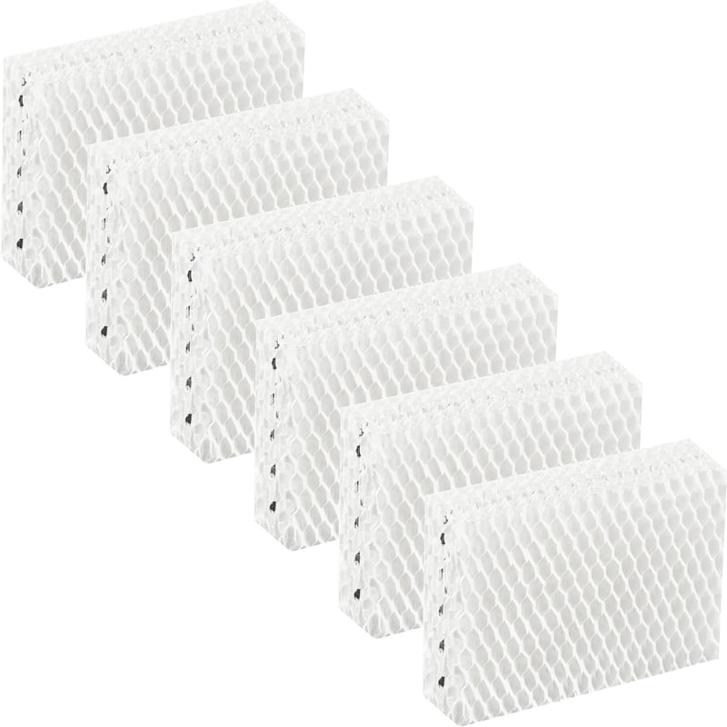 6 Pack WF813 Humidifier Filters Replacement Compatible with Equate EQWF813 PCWF813, Relion RCM832 RCM-832N, Protec RWF813 EQ-2119-UL PCCM-832N Cool Mist Humidifiers Wick Filter, Long-Last 6 Pack
