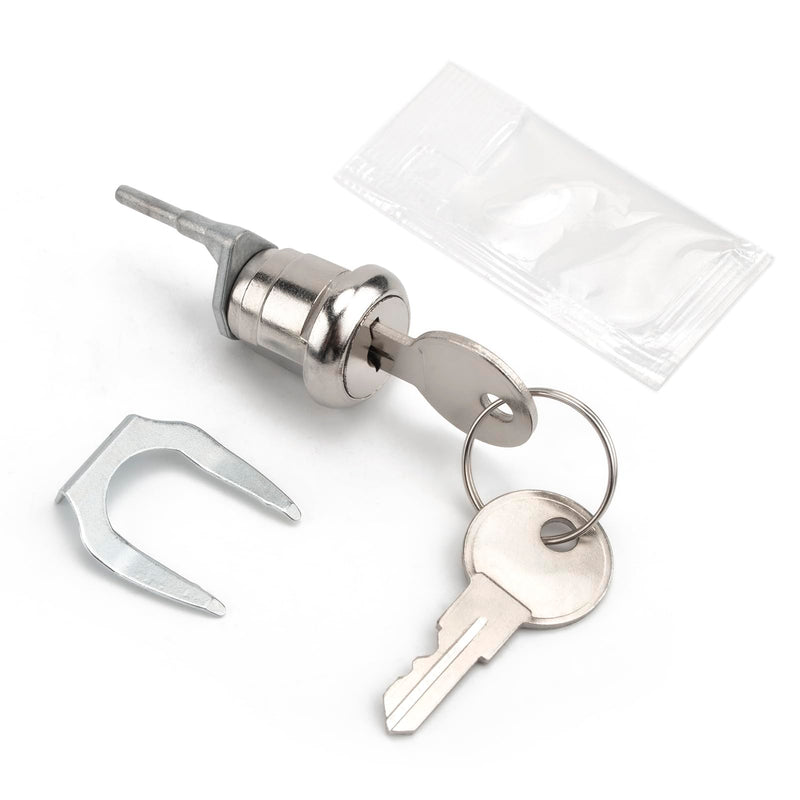 File Cabinet Lock Replacement Compatible with Hirsh Industries - with 2 Keys, Fits Vertical Drawers, Filing Cabinets & Small Safe Box