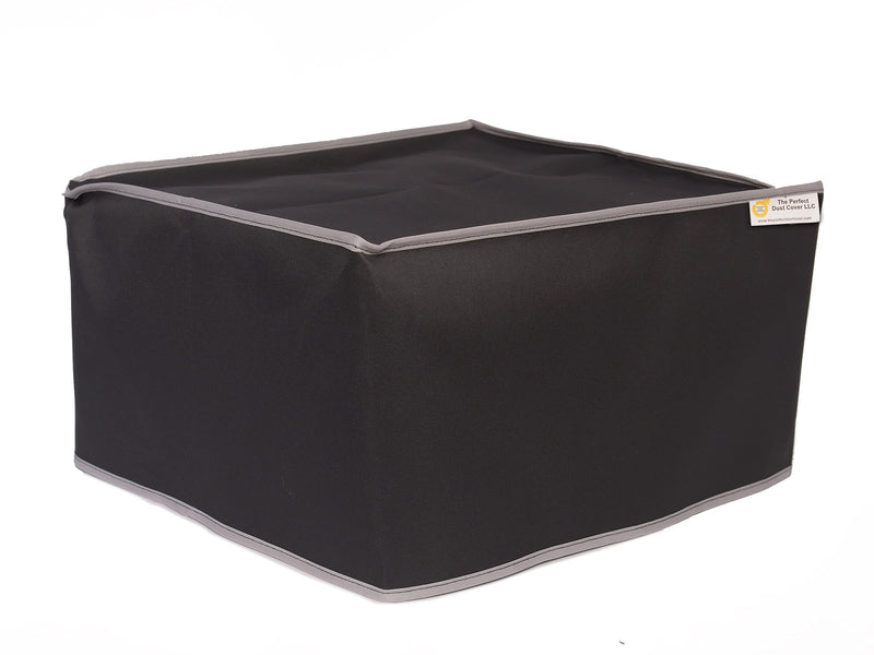 Printer Cover Compatible with Bambu Lab X1-Carbon, X1E, X1C, P1S and P1P 3D Printers (AMS INSTALLED), Black Nylon Anti-Static and Waterproof Printer Dust Cover by Perfect Dust Cover LLC