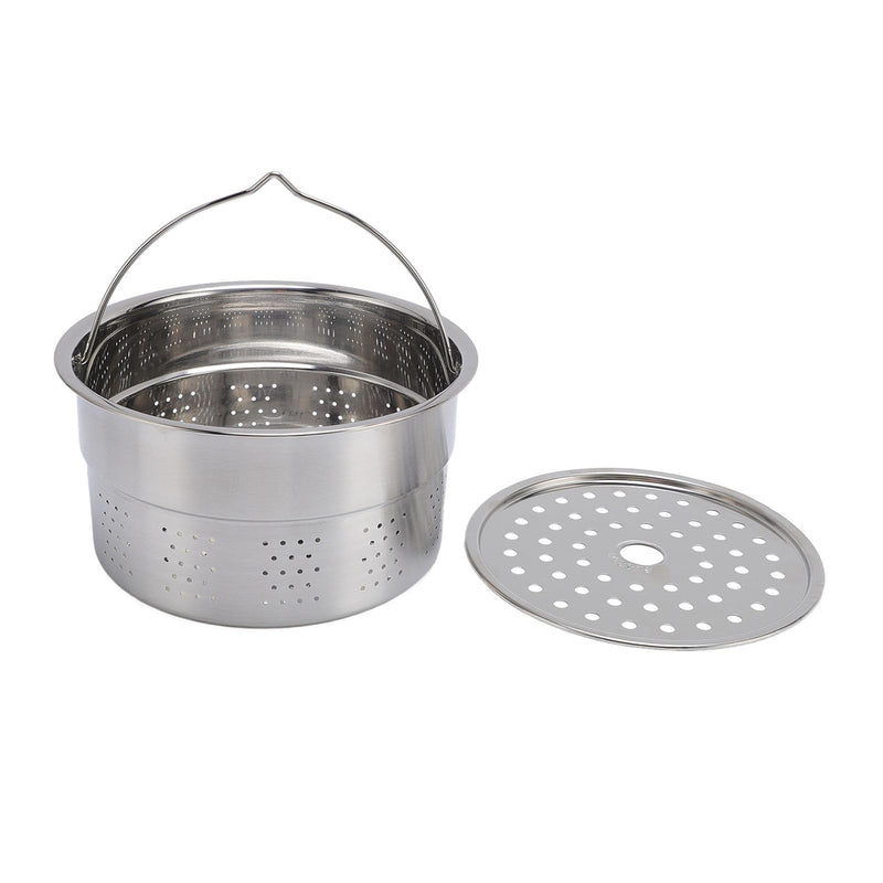 Steamer Basket, Steaming Pot for TM5 and TM6 Machines Food Processor Steaming Basket, Stainless Steel Kitchen Tool Strainer Steamer Insert Rack for Cooking