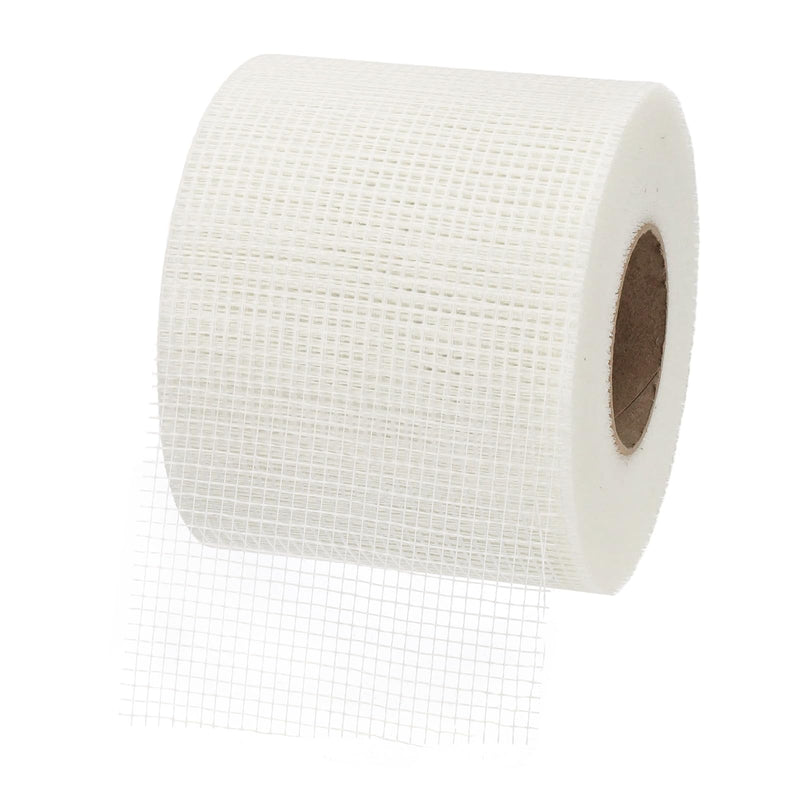 PATIKIL Drywall Repair Mesh Tape, 6 inch x 328 ft Fiberglass Repair Patch Self-Adhesive Dry Wall Joint Tape 6 Mesh Wall Hole Crack and Seam Patch, White 6 inch x 328 Feet