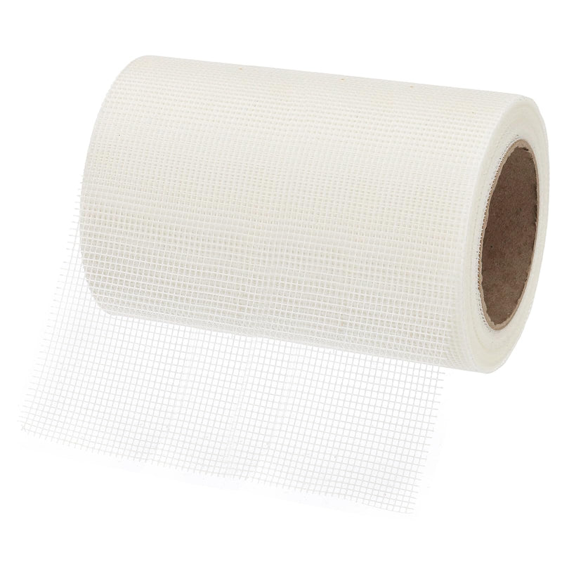 PATIKIL Drywall Repair Mesh Tape, 8 inch x 82 ft Fiberglass Repair Patch Self-Adhesive Dry Wall Joint Tape 10 Mesh Wall Hole Crack and Seam Patch, White 8 inch x 82 Feet
