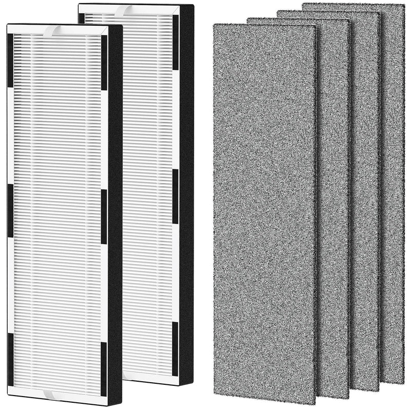 2-Pack HP600 Replacement Filter, Compatible with Hunter HP600 Purifier Series (Models HP600, HP600BL, HP600WH, HP600GR), Part # H-HF600-VP