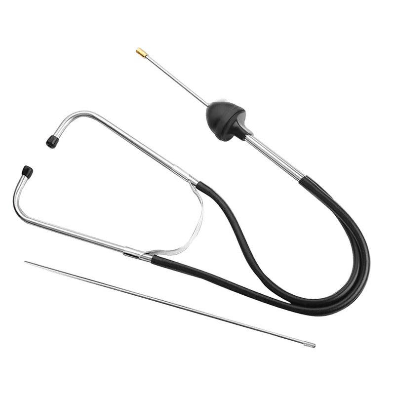 Car Engine Mechanic Stethoscope Sensitive Hearing Tool, Automotive Engine Diagnostic Tool with Extended Probe, Automotive Stethoscope Sound Diagnostic Device for Car Motorcycle Truck (1PC) 1PC