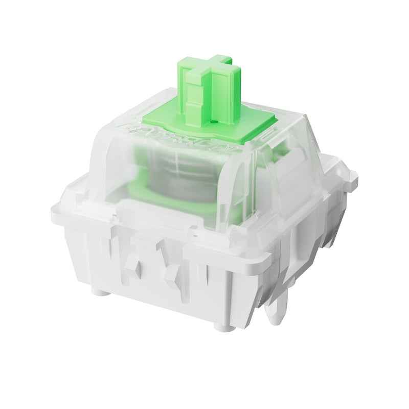 Keychron Magnetic Switches Aurora Linear - 110 PCS, Gateron Double-Rail Hall Effect, 50gf Pre-Lubed, 0.1mm Adjustable Actuation, Compatible K/Q HE & Lemokey HE (NOT for 8K HE Models)