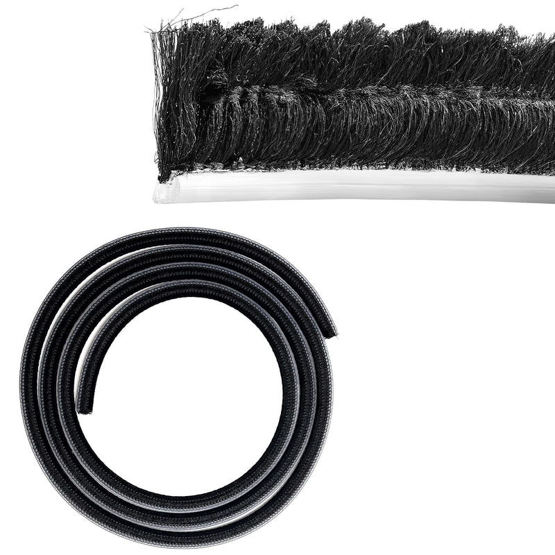 W562C .625" (16 mm) Vanguard Security Astragal Replacement Pile Weatherstrip 100FT Replace Worn Pile Weatherstrips on U.S. Aluminum Doors with Vanguard Security Astragals Five Year Free Replacement .625"