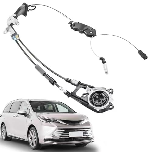 85015-08011 Power Slide Sliding Door Cable Assembly Sub-Assembly Fit for Toyota Sienna 2011-2020 Right Passenger Side 85015-08010 85015-08011