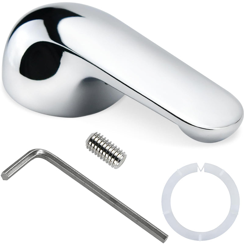 H79 Single Metal Lever Handle Kit for Delta, Compatible with 1300/1400 Series Tub and Shower Faucets, Bathroom Faucet Replacement Accessories, Chrome
