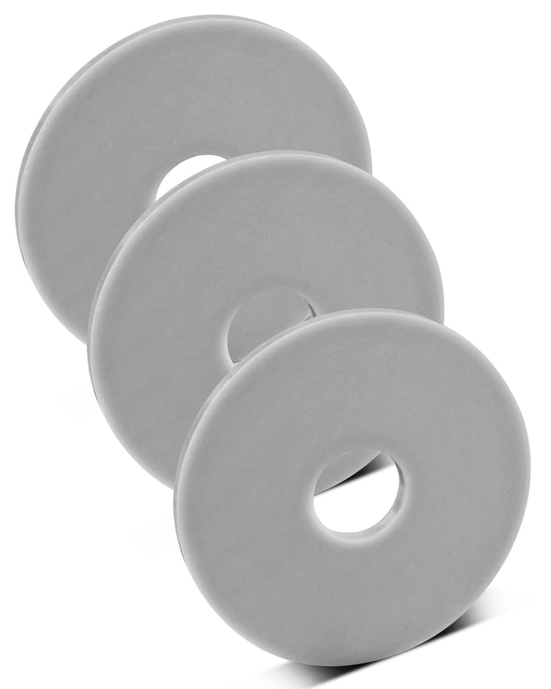 3Pcs 9BU088E Toilet Silicone Gasket Flush Valve Seal Replacement Fit for Toto Aquia toilets Gerber dual-flush toilets Costco watermarked one-piece toilets, and Fit for discontinued Mirabelle1 3Pcs Toilet Silicone Seal