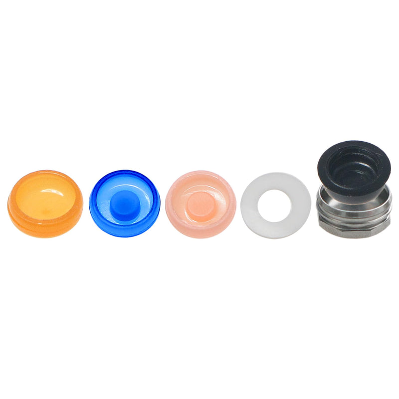 Locator Universal Overdenture Retention Male Caps Metal Housing Kit