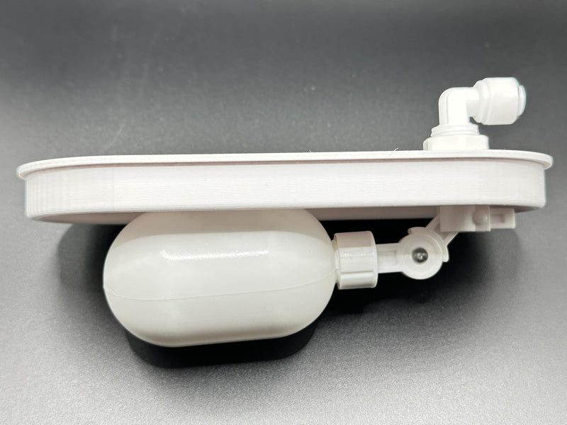 GE Opal Nugget Ice Maker Conversion Kit for Opal 2.0 - Permanent Water Line, Measure Tank Size First, Size Chart in Images, it is 3" Wide with Round Ends, White Color