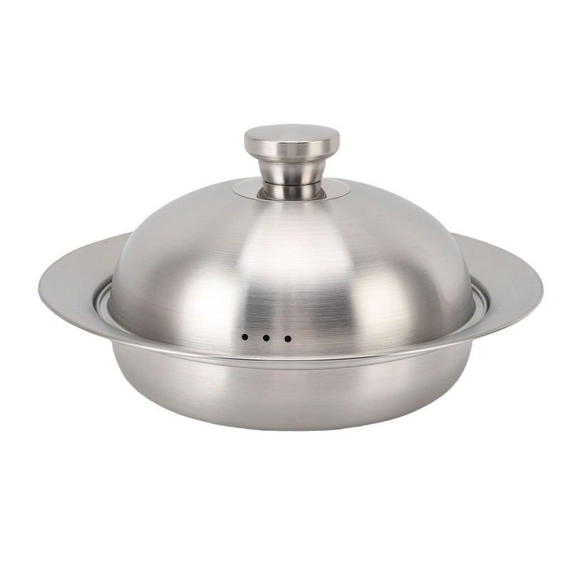 Food Steam Tray for Pot 304 Stainless Steel Flying Rustproof Multifunctional Steam Plate Noddle Drainer for Pot Kitchen Supplies