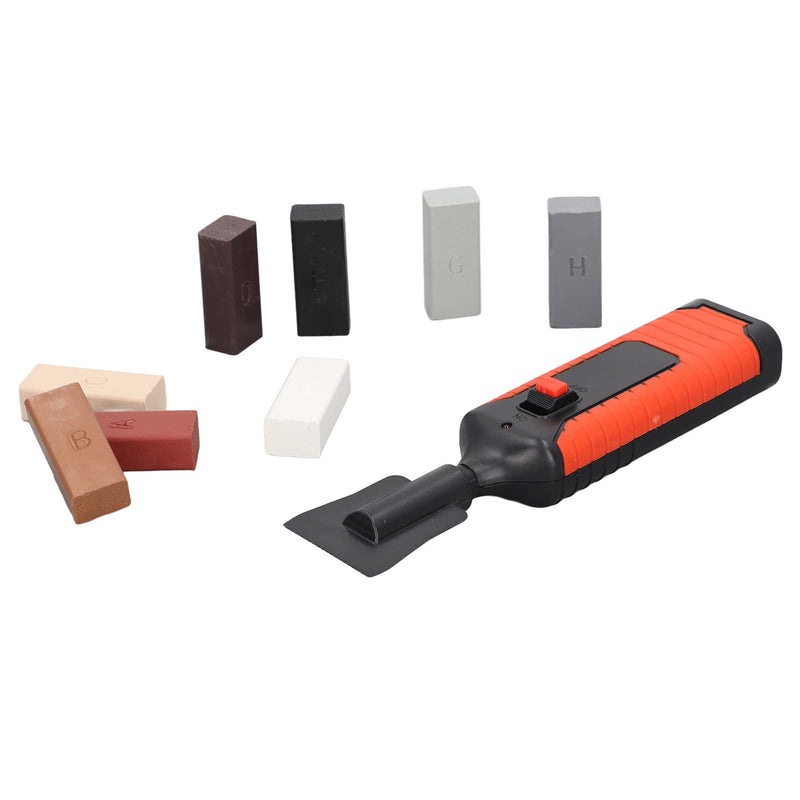 Tile Repair Kit, Porcelain Ceramic Tile Chip Repair Kit for Wall, Electric Heating Pen Wax Block Set, Crack Gaps Repairing Tools for Stone Porcelain