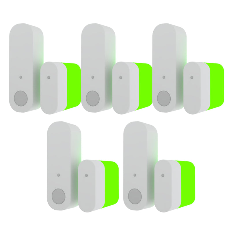 ADT Alarm Magnet Riser | 5 Pack Glow in The Dark Set with 3M Adhesive - Easy Mount to Any Doorway, Window, and Entryway | Ring Sensor/Magnet Not Included (1 inch) 1 inch